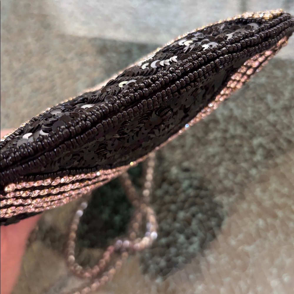Iconic by UV Vintage Hand Beaded Flapper Purse NWT - Picture 6 of 9